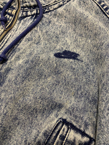 Nike Challenge Court Acid Washed Denim Jacket