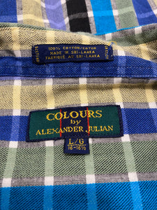 Colours by Alexander Julian Short Sleeve Button Down