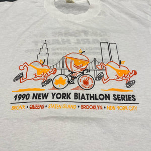 1990 New York Biathlon Tee