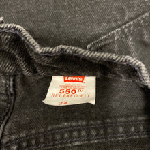 Load image into Gallery viewer, Levi’s 550 Orange Tab Denim Shorts