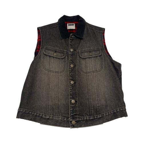 DKNY Flannel Lined Vest